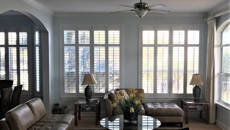 Orlando family room shutters